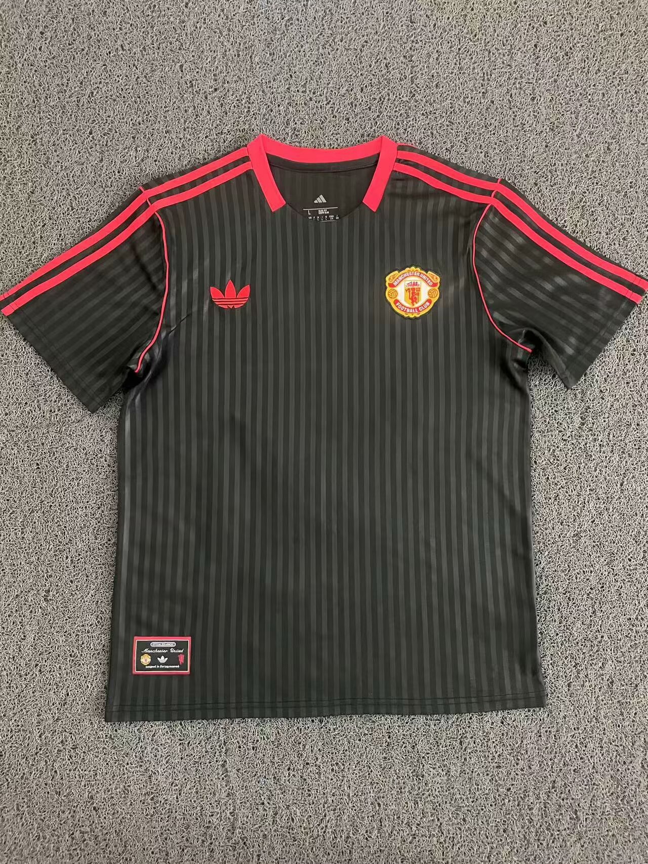 25/26 Manchester United M-U black fan version S-XXL