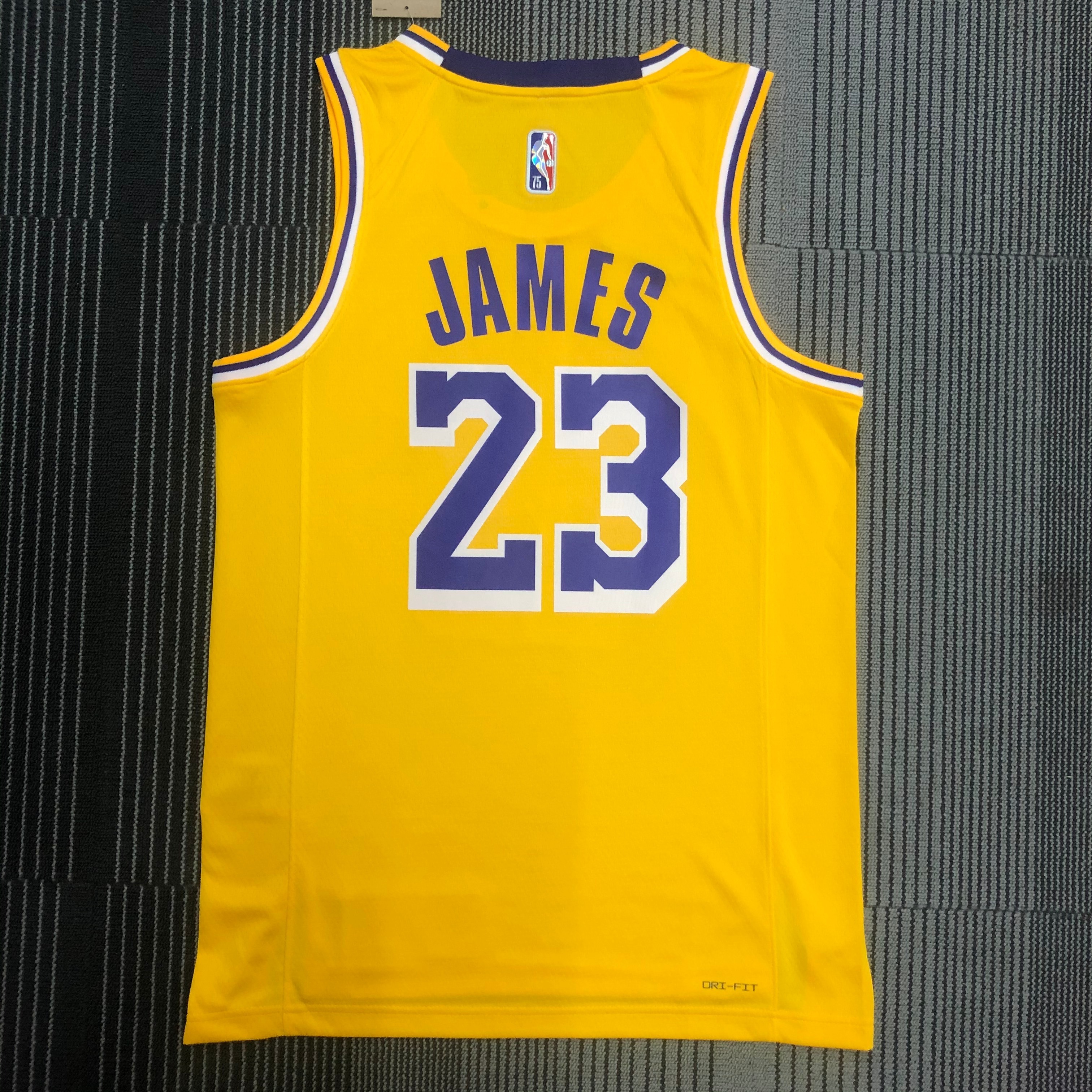 NBA Los Angeles Lakers 75th anniversary version S-XXL