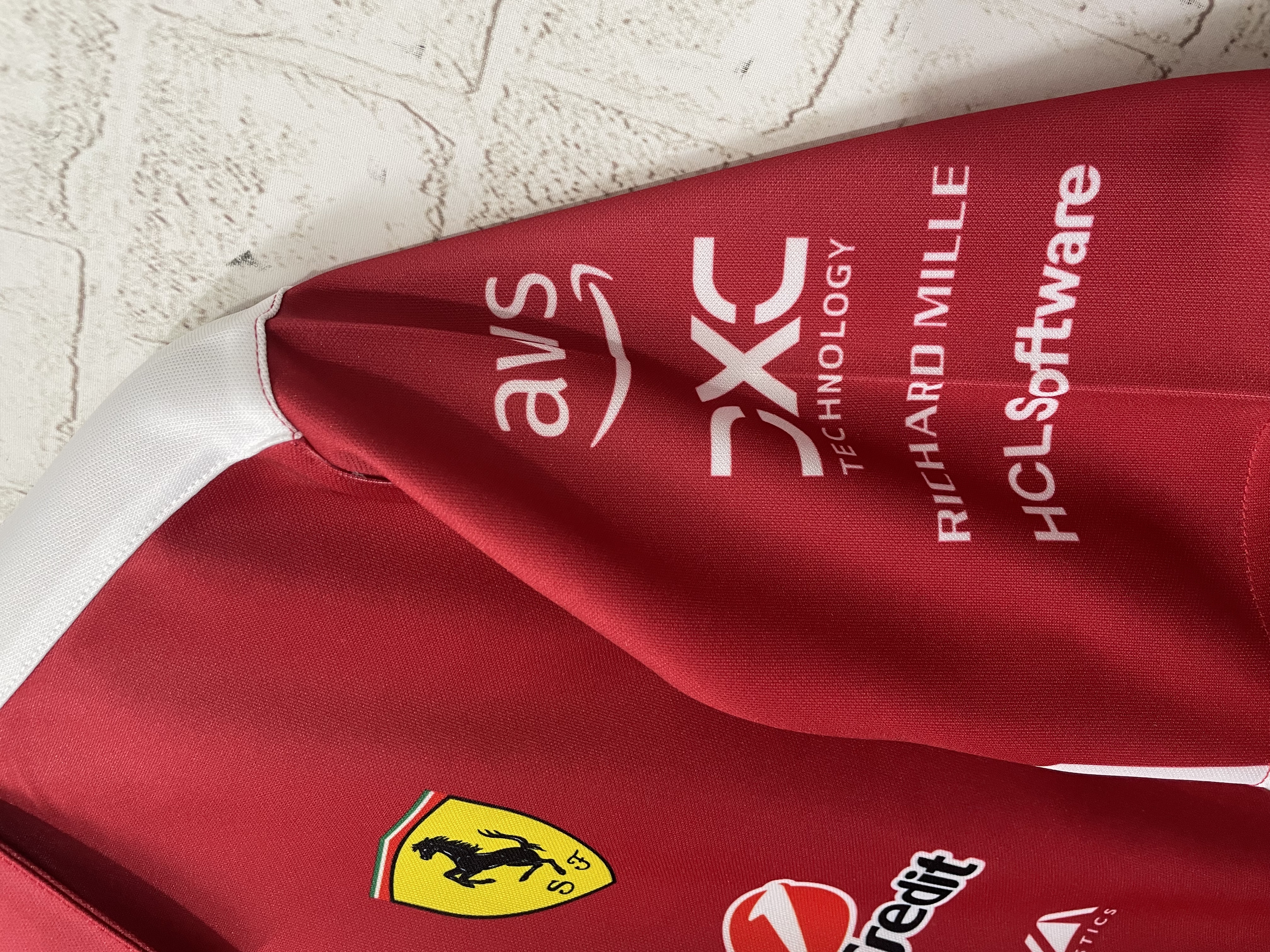 2025 Ferrari F1 Red jersey