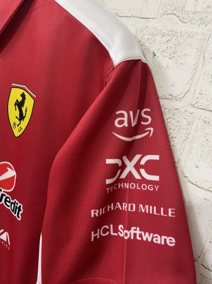 2025 Ferrari F1 Red jersey