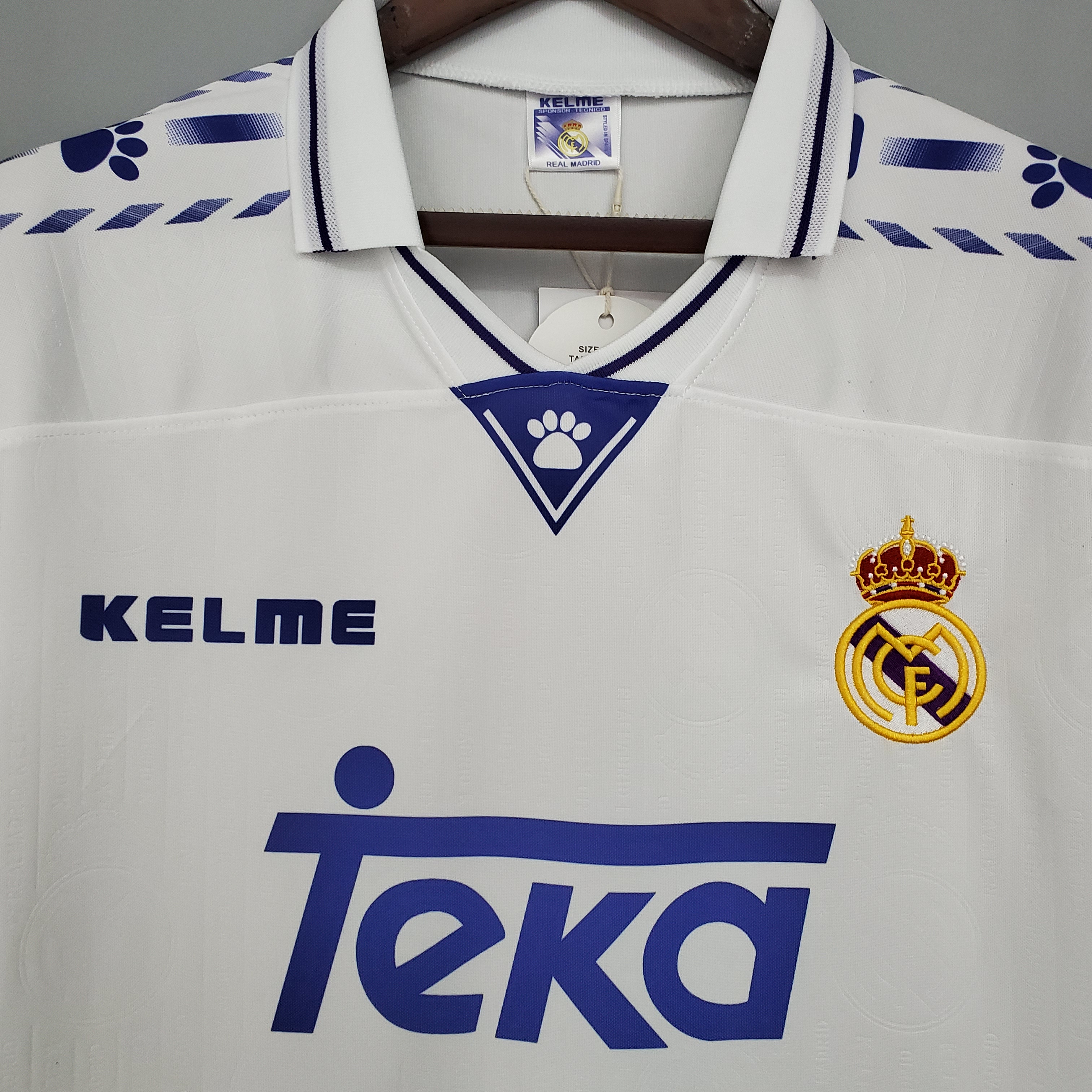 Retro Real Madrid 96/97 home S-XXL