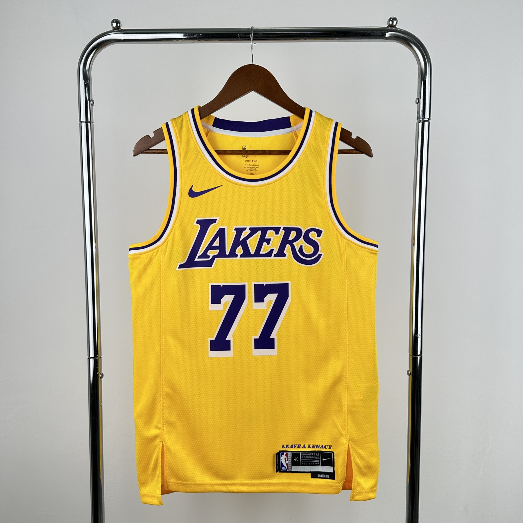 2023 NBA Los Angeles Lakers yellow version S-XXL