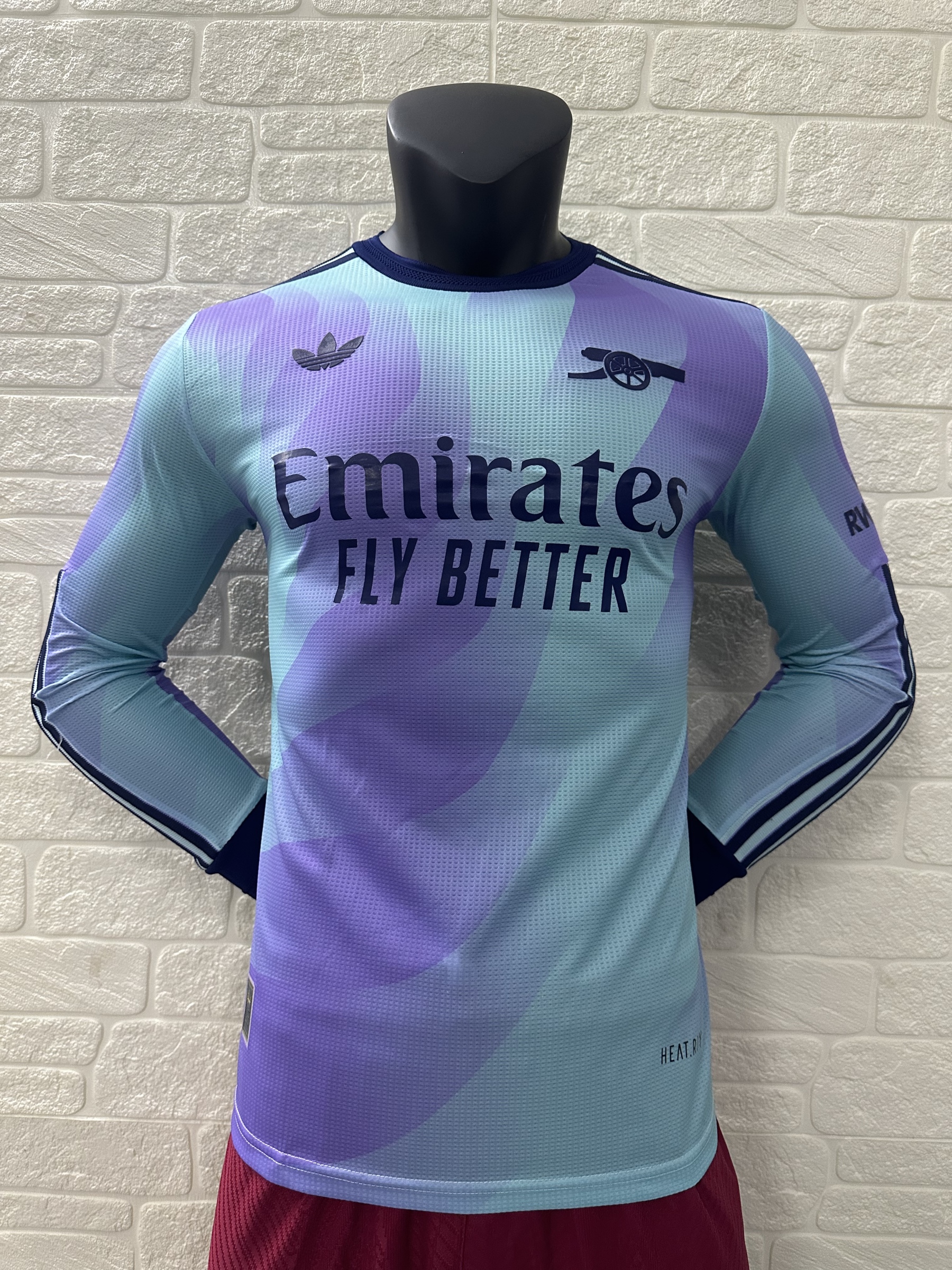 24/25 Arsenal third long sleeve player version S-XXL