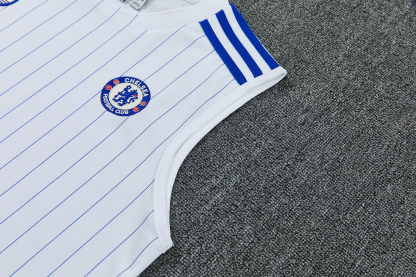 25/26 Chelseα training white vest set fan version S-XXL