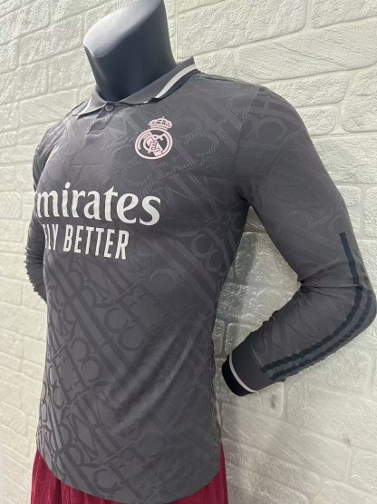 24/25 Real Madrid third long sleeve player version S-XXL