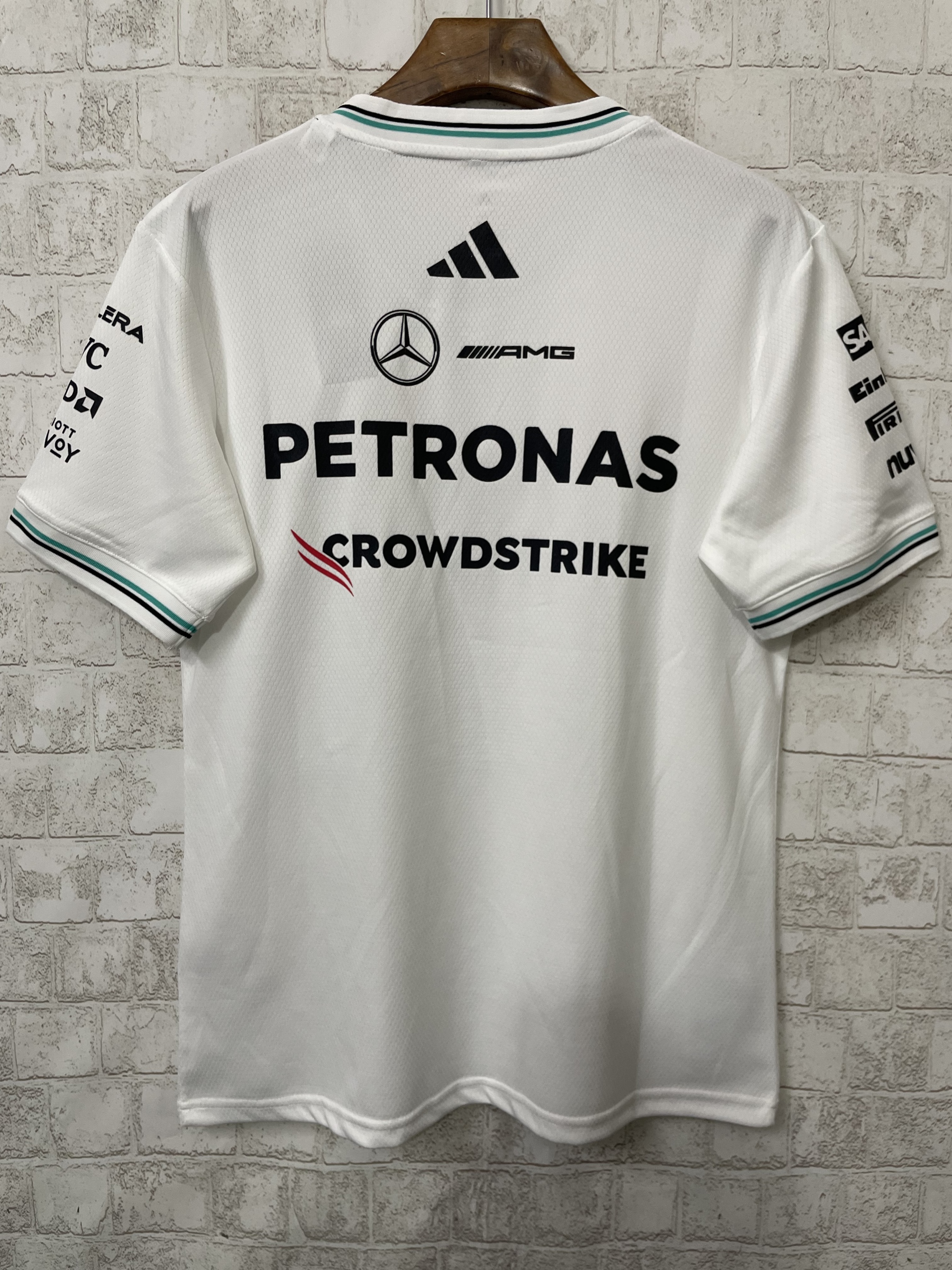 2025 Mercedes Benz F1 white jersey