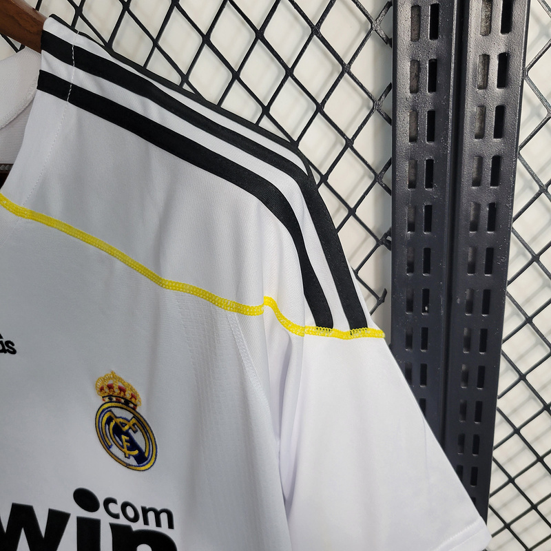 Retro 0910 Real Madrid Home Size S-XXL