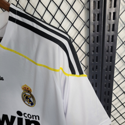 Retro 0910 Real Madrid Home Size S-XXL