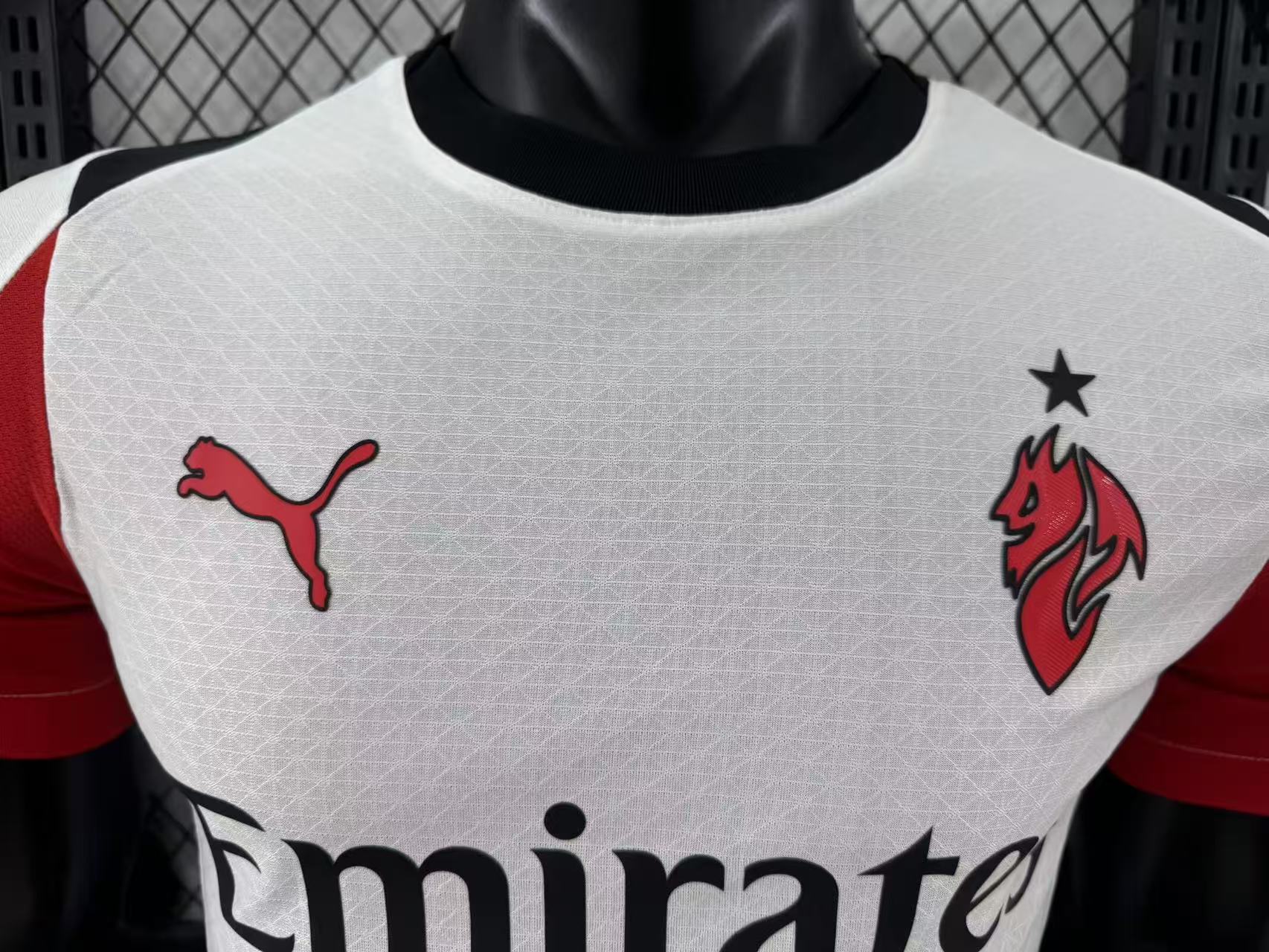 25/26 AC Milan white player version S-XXL