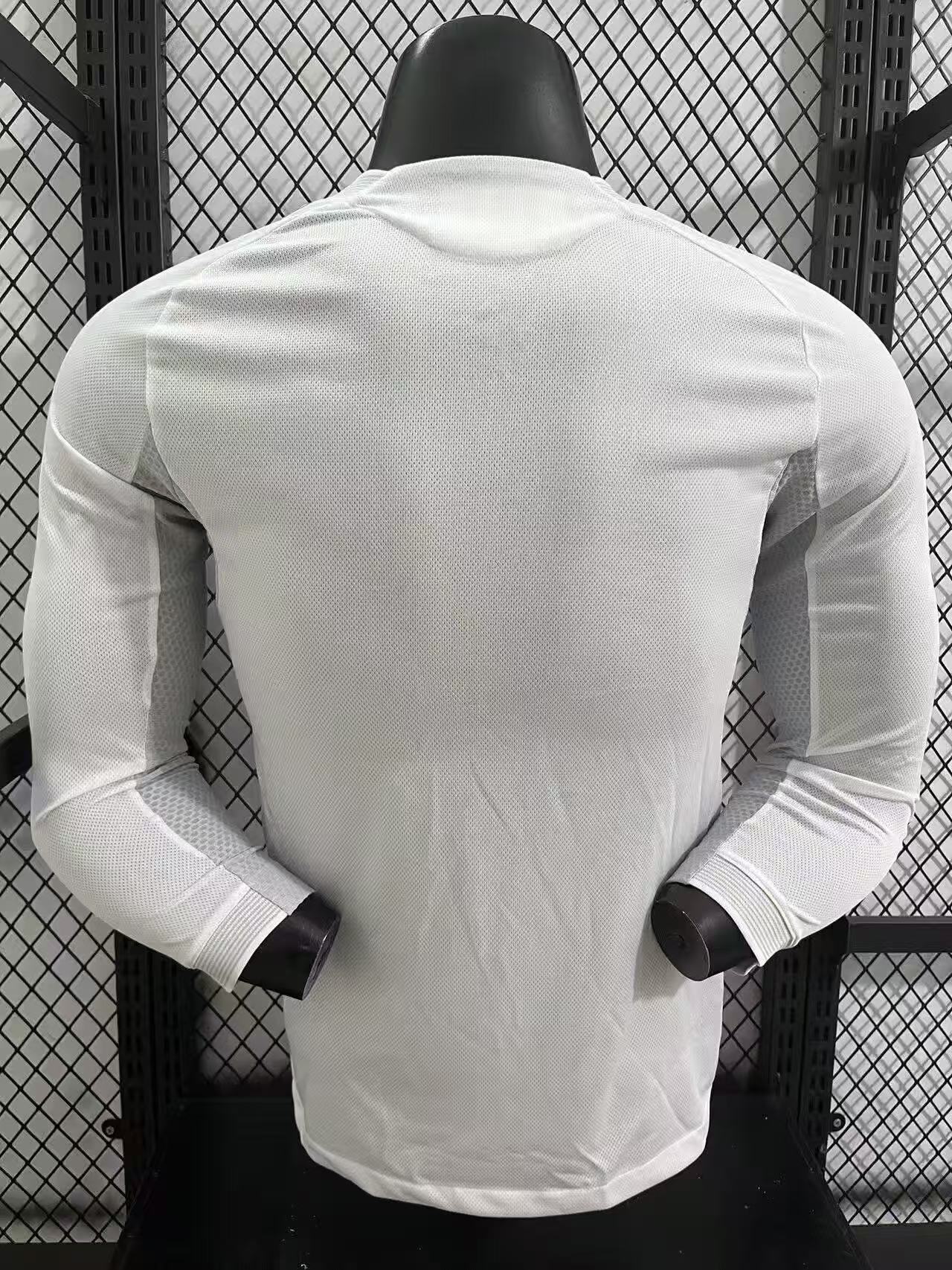 25/26 re@l Medrid home long sleeve player version S-4XL