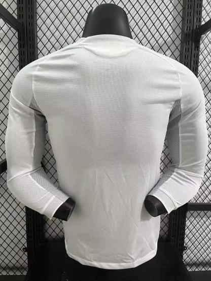 25/26 re@l Medrid home long sleeve player version S-4XL