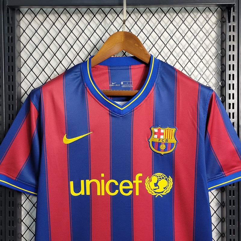 Retro 09-10 Barcelona Home Size S-XXL