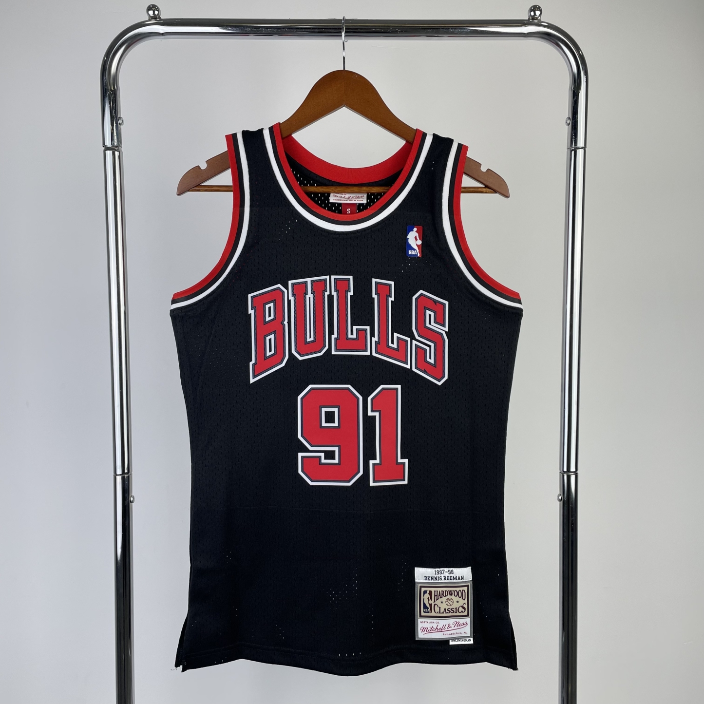 1998 retro Chicago Bulls Hot pressing S-XXL