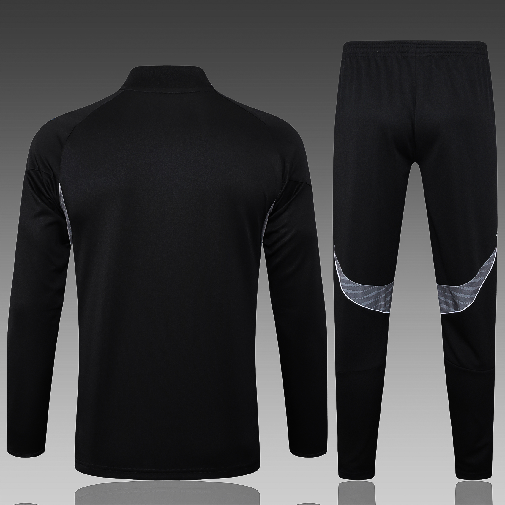 25/26 Miami black Half-Zip Jacket Suit