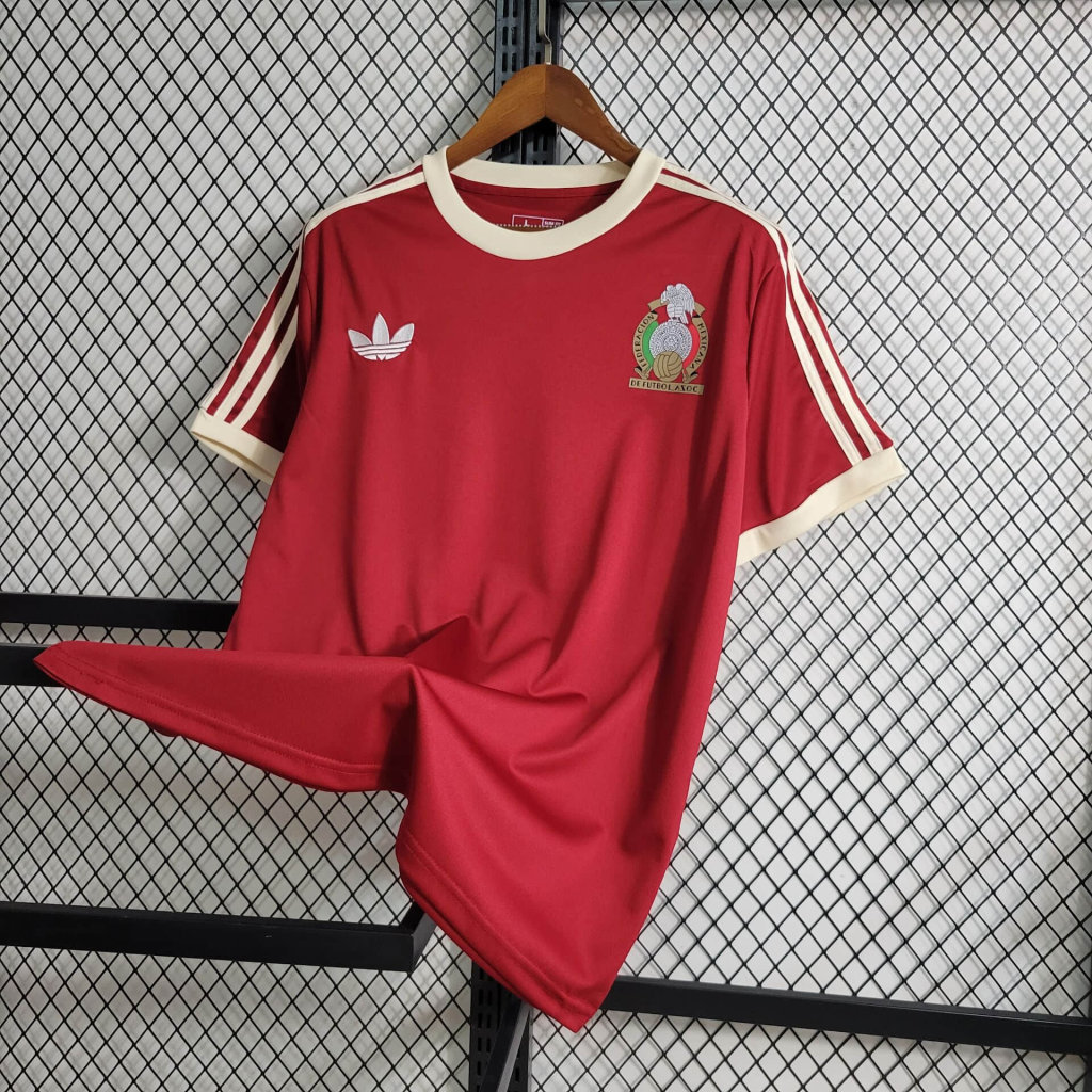 retro 1985 Mexico Red Size S-4XL