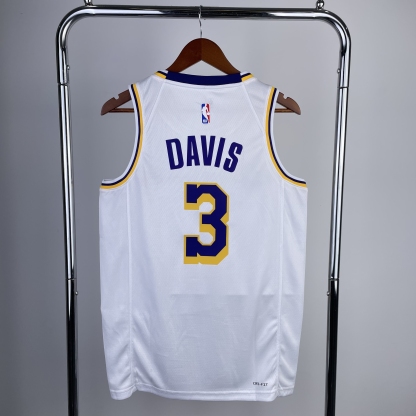 2023 NBA Los Angeles Lakers white version S-XXL