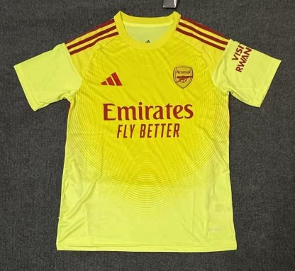 25/26 Arsenal goadkeep yellow fan version S-4XL