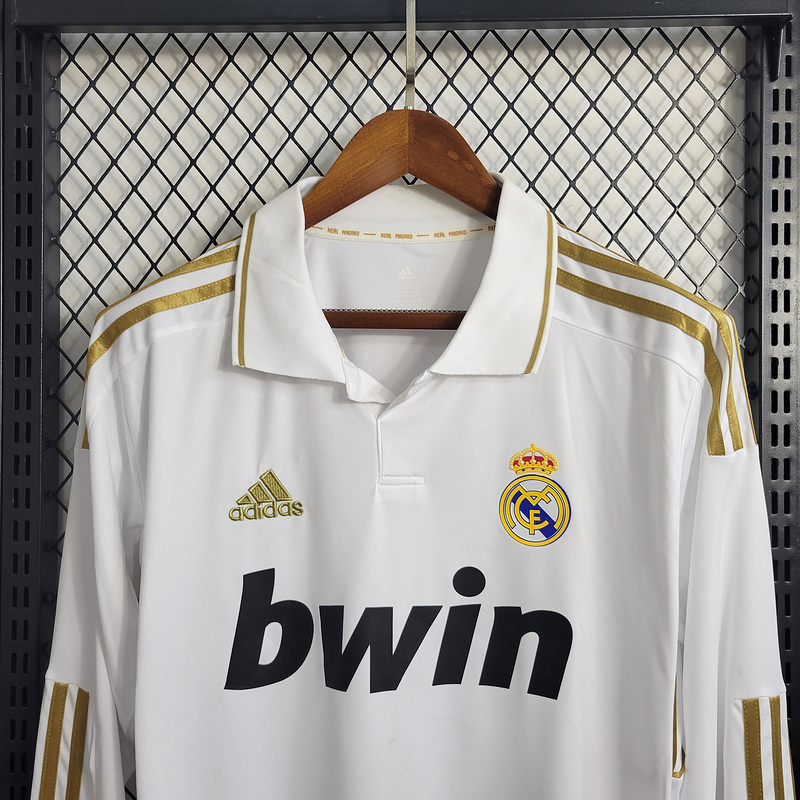 Retro Real Madrid 11/12 Long sleeve home S-XXL