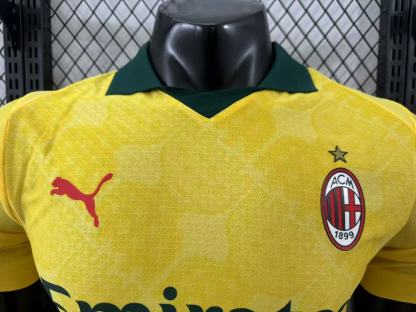 25/26 AC Milan yellow player version S-XXL