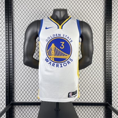 23 Season Warriors V-neck White No.3 Poole