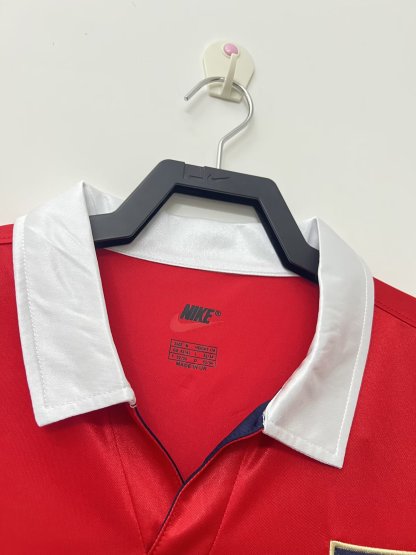 98-99 Arsenal Home RetroVersion Long Sleeve S-XXL