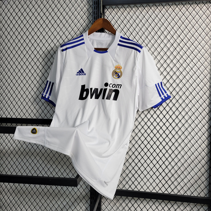 Retro 10-11 Real Madrid Home Size S-XXL