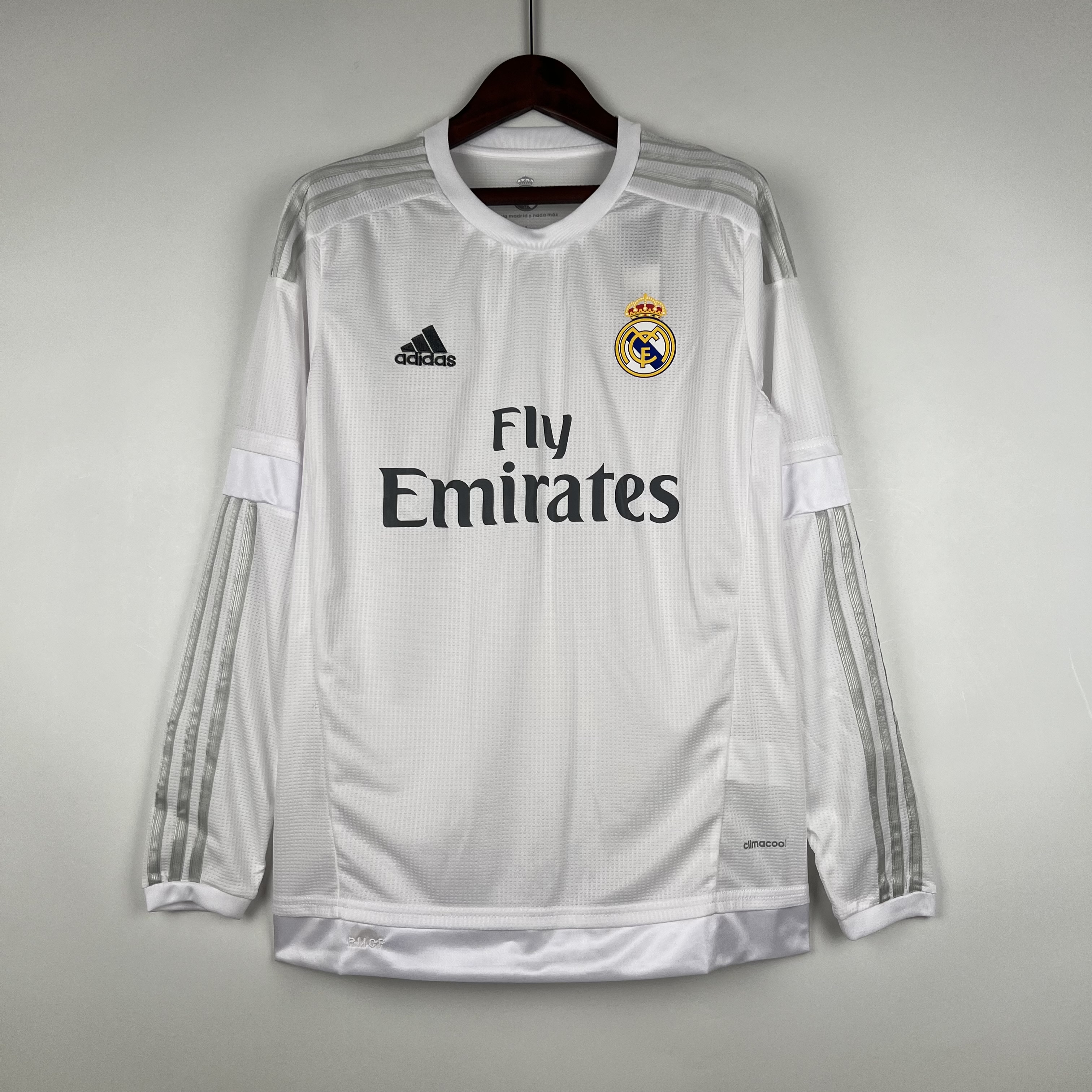 Retro Real Madrid 15/16 Long Sleeve Home S-XXL