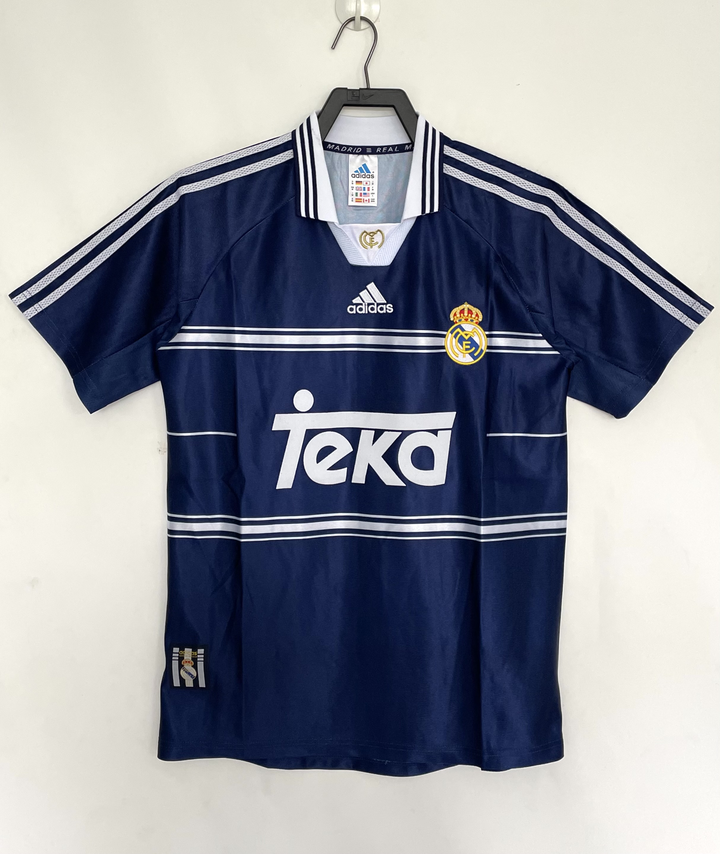 Retro re@l Medrid 98/99 away S-XXL