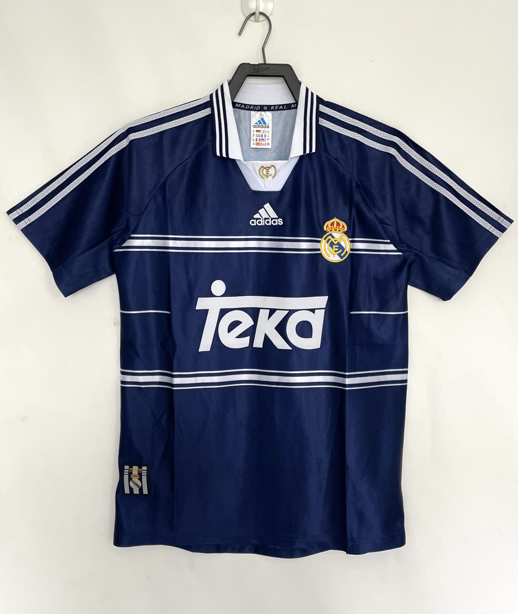 Retro re@l Medrid 98/99 away S-XXL