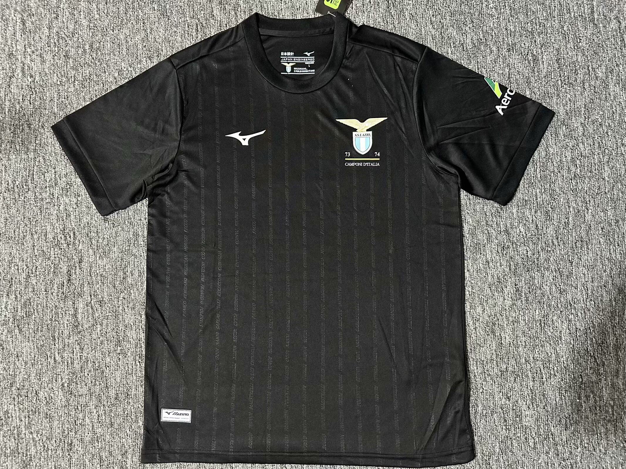 24/25 Lazio special black fan version size S-XXL
