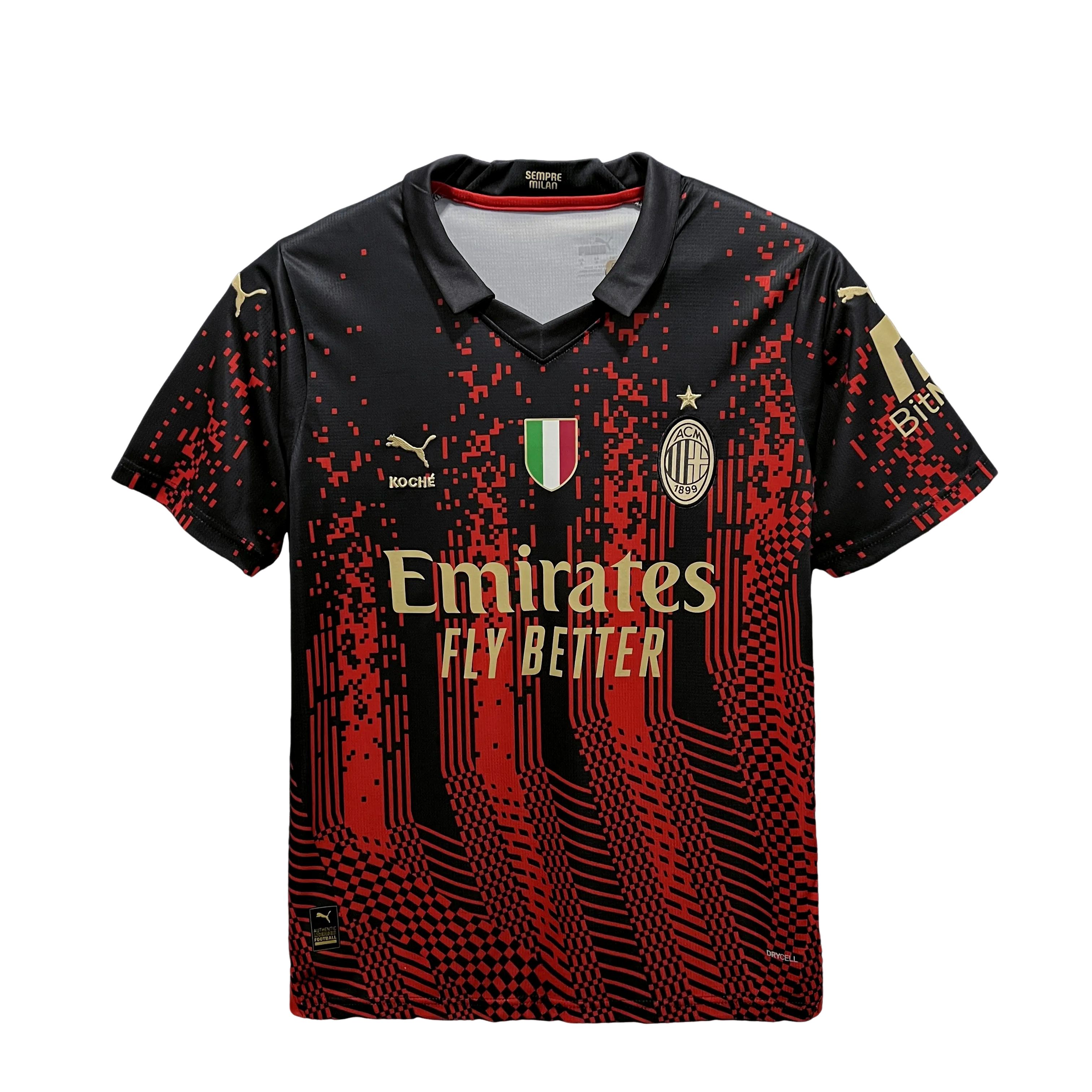 22/23 AC Milan 4th away S-4XL