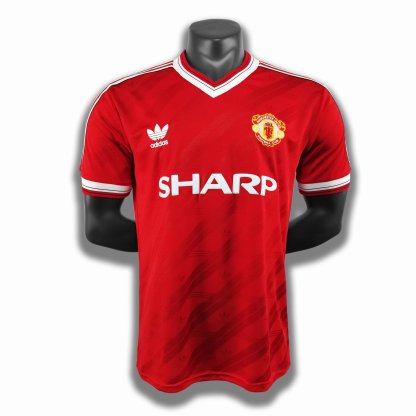 Retro 86/88 Manchester United home S-2XL