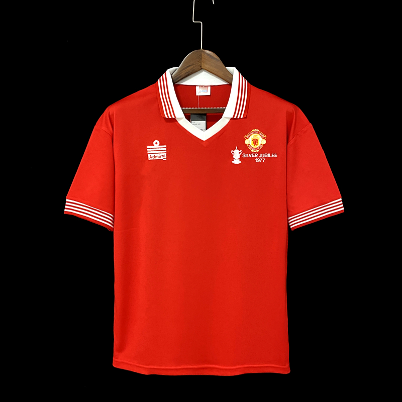 Retro 1977 Manchester United  S-2XL
