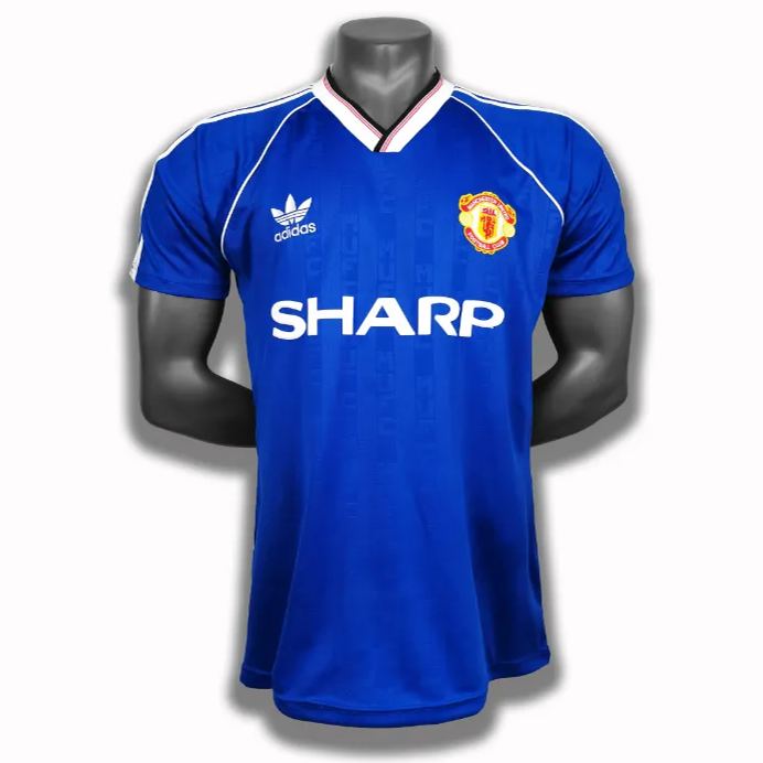 Retro 88 Manchester United  Blue S-2XL