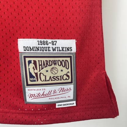 MN Heat Pressed Vintage Jersey: SW Hawks 85/86 Season No.21 Wilkins