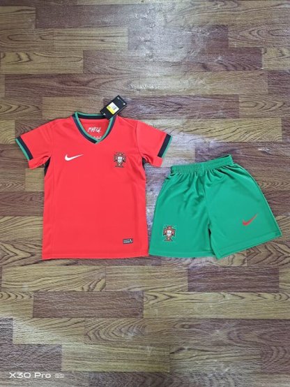 24/25 Portugal home kids version Size 16-28