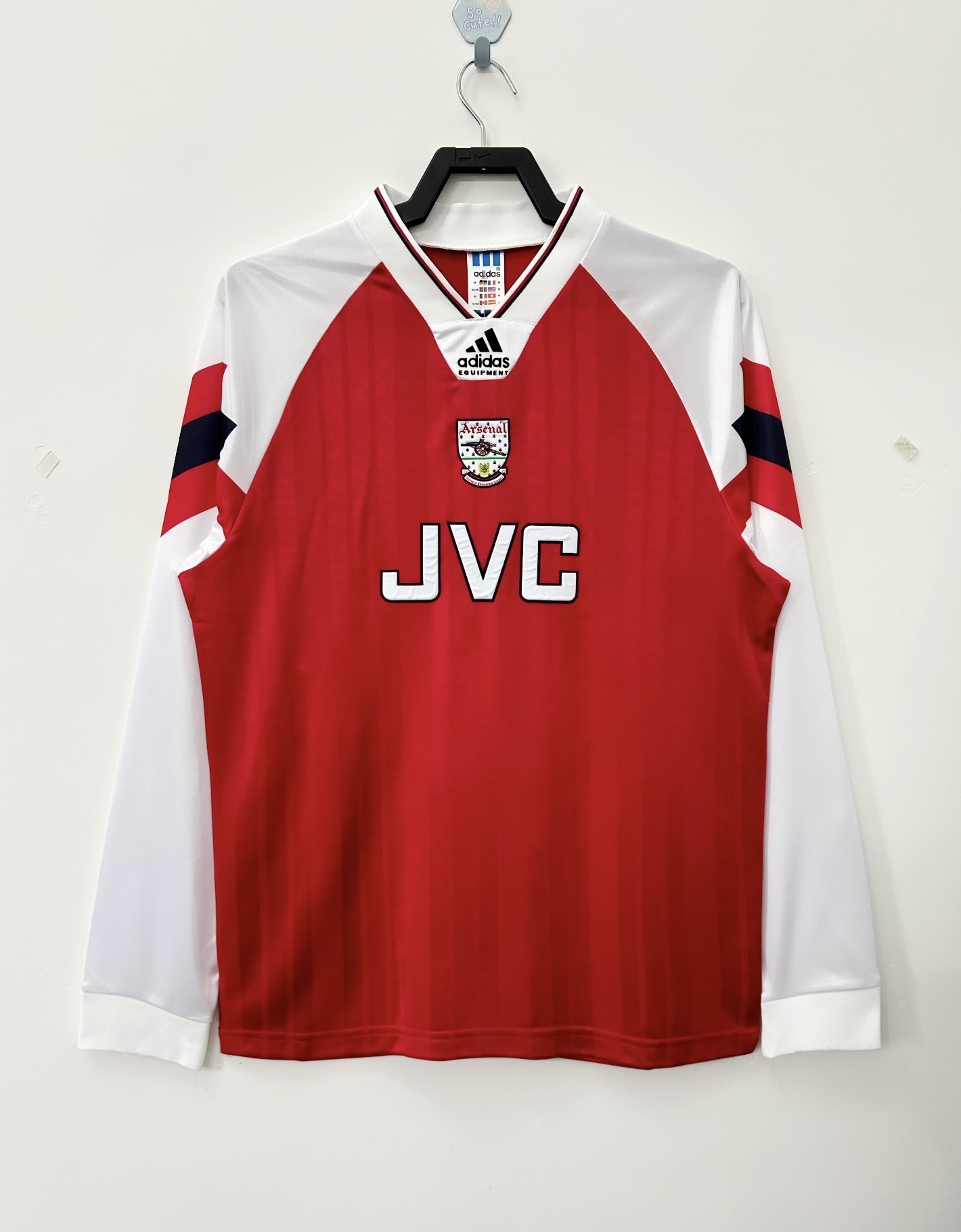 Retro 92/94 Arsenal home long sleeve S-XXL