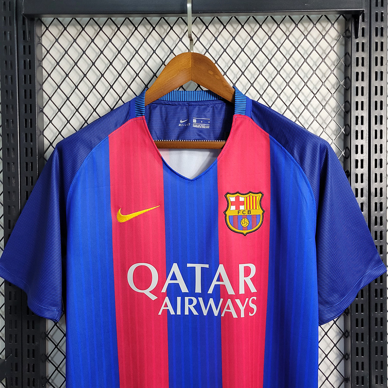 Retro 16-17 Barcelona Home Size S-XXL