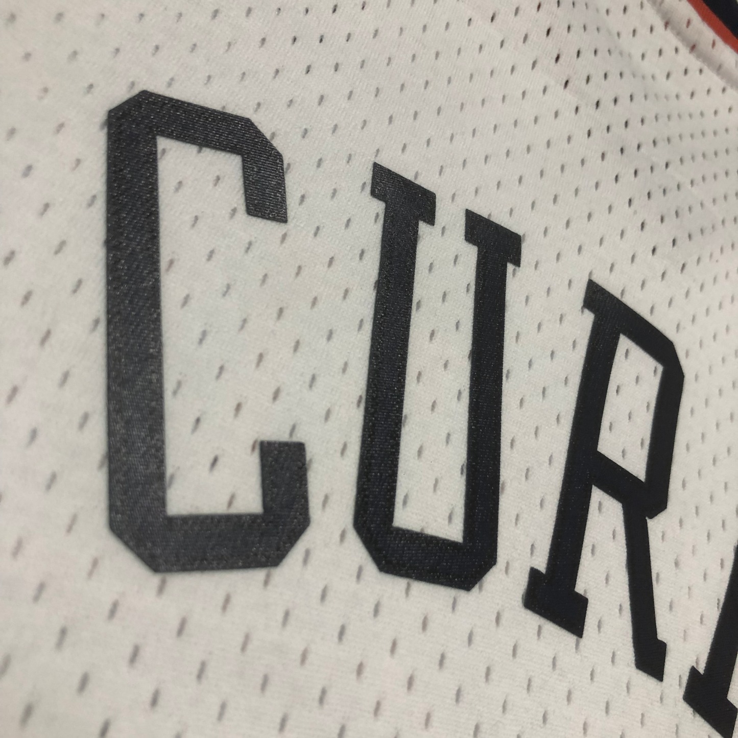 MN Heat Pressed Retro Jersey: SW Warriors 09/10 White No.30 Curry