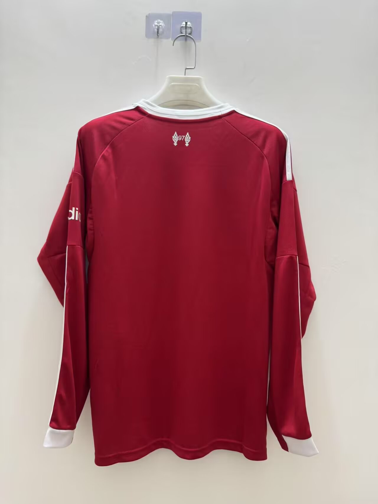 25/26 Fan Version Livep home long sleeve Soccer Jersey S-4XL