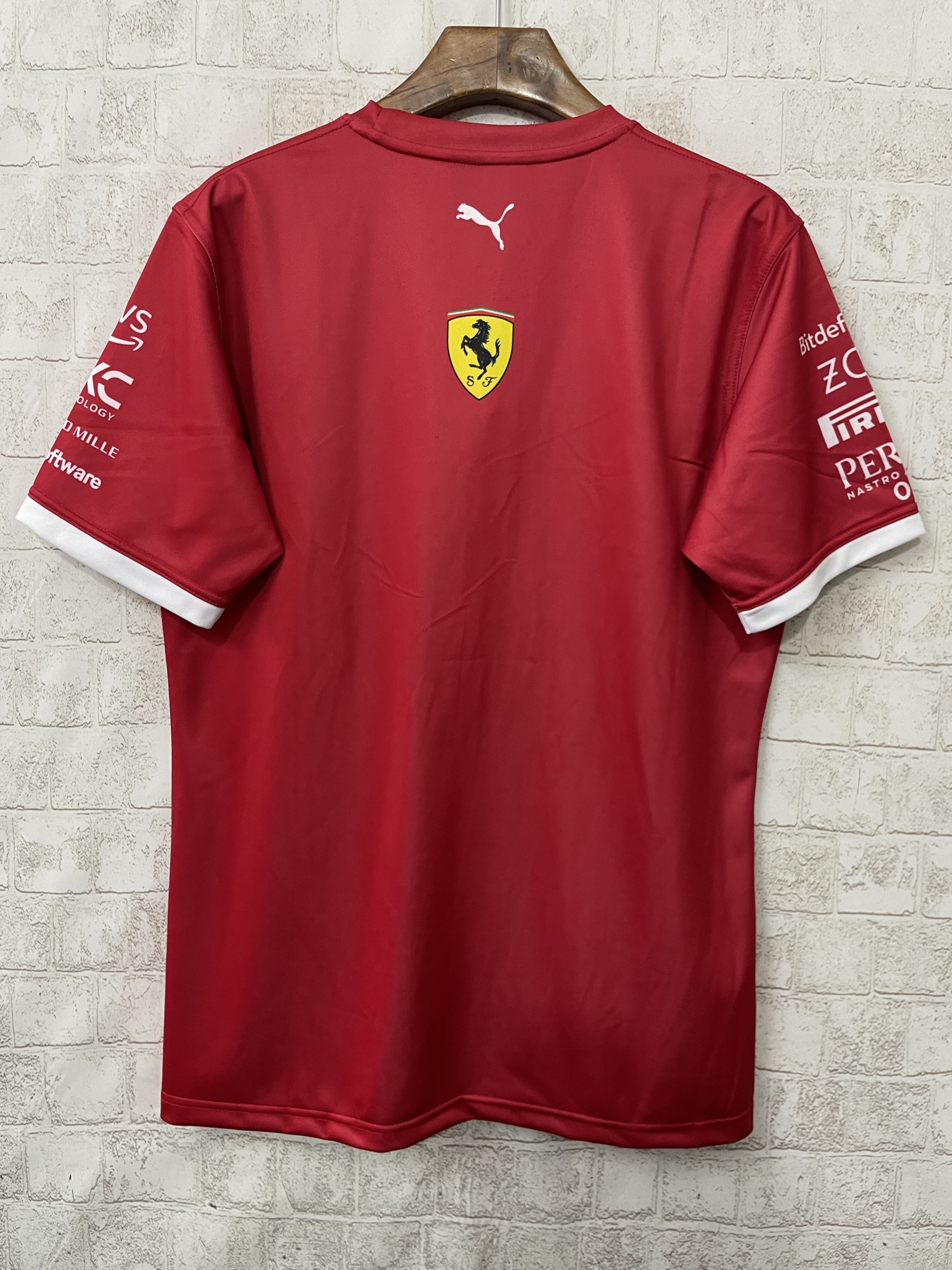 2025 Ferrari F1 Red jersey