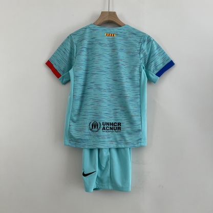23/24 kids Barcelona third away size: 16-28
