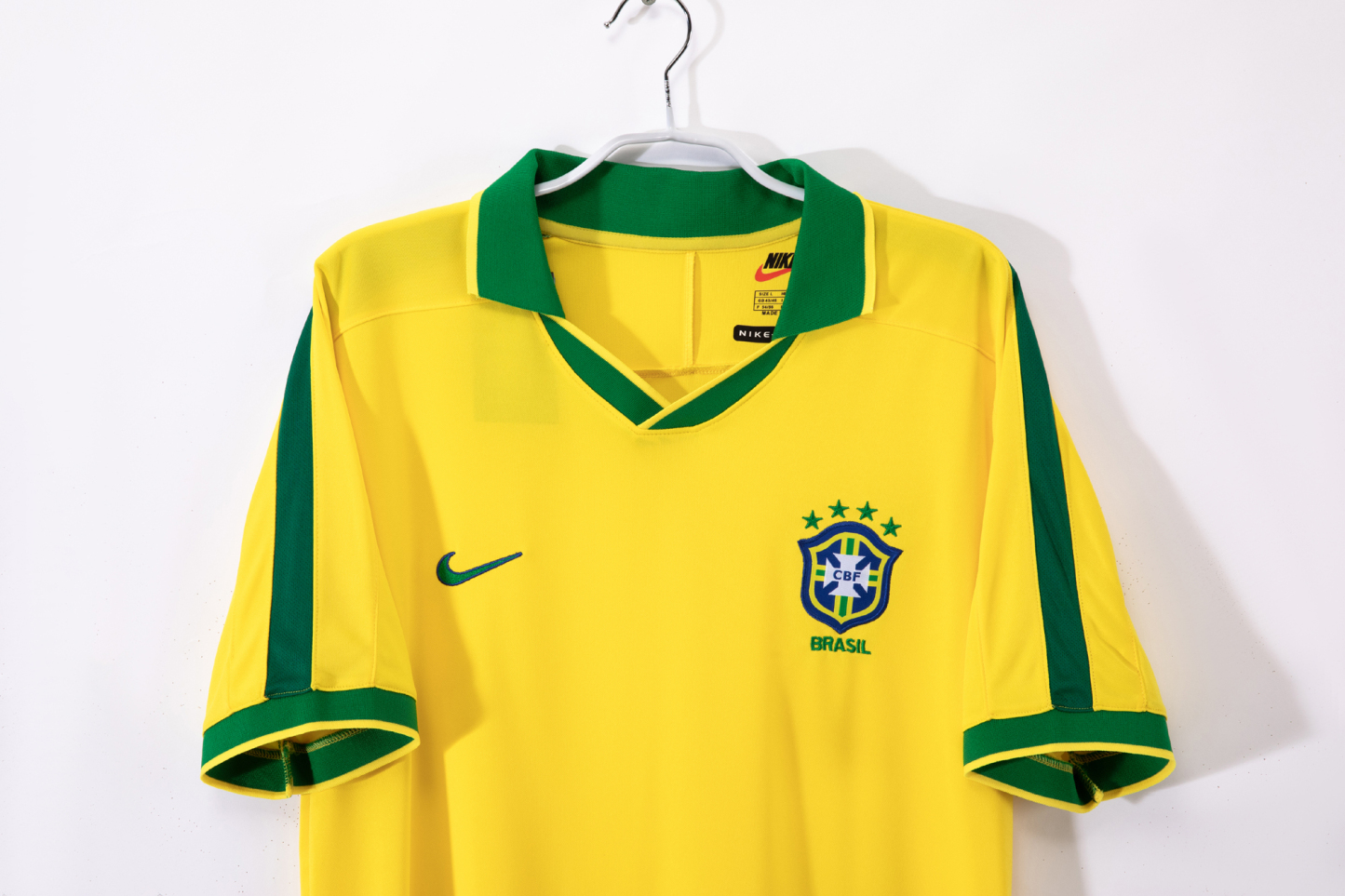 Retro 1997 Brazil home S-XXL