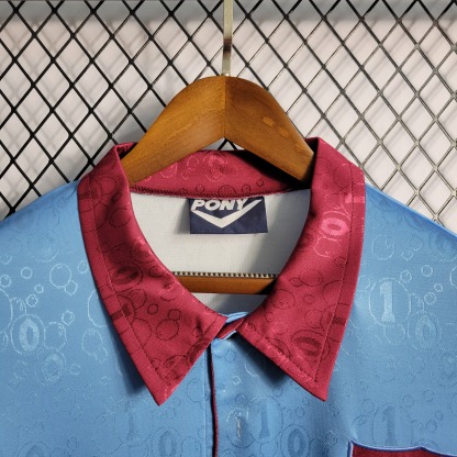 Retro 1995-97 West Ham Long Sleeves away S-XXL