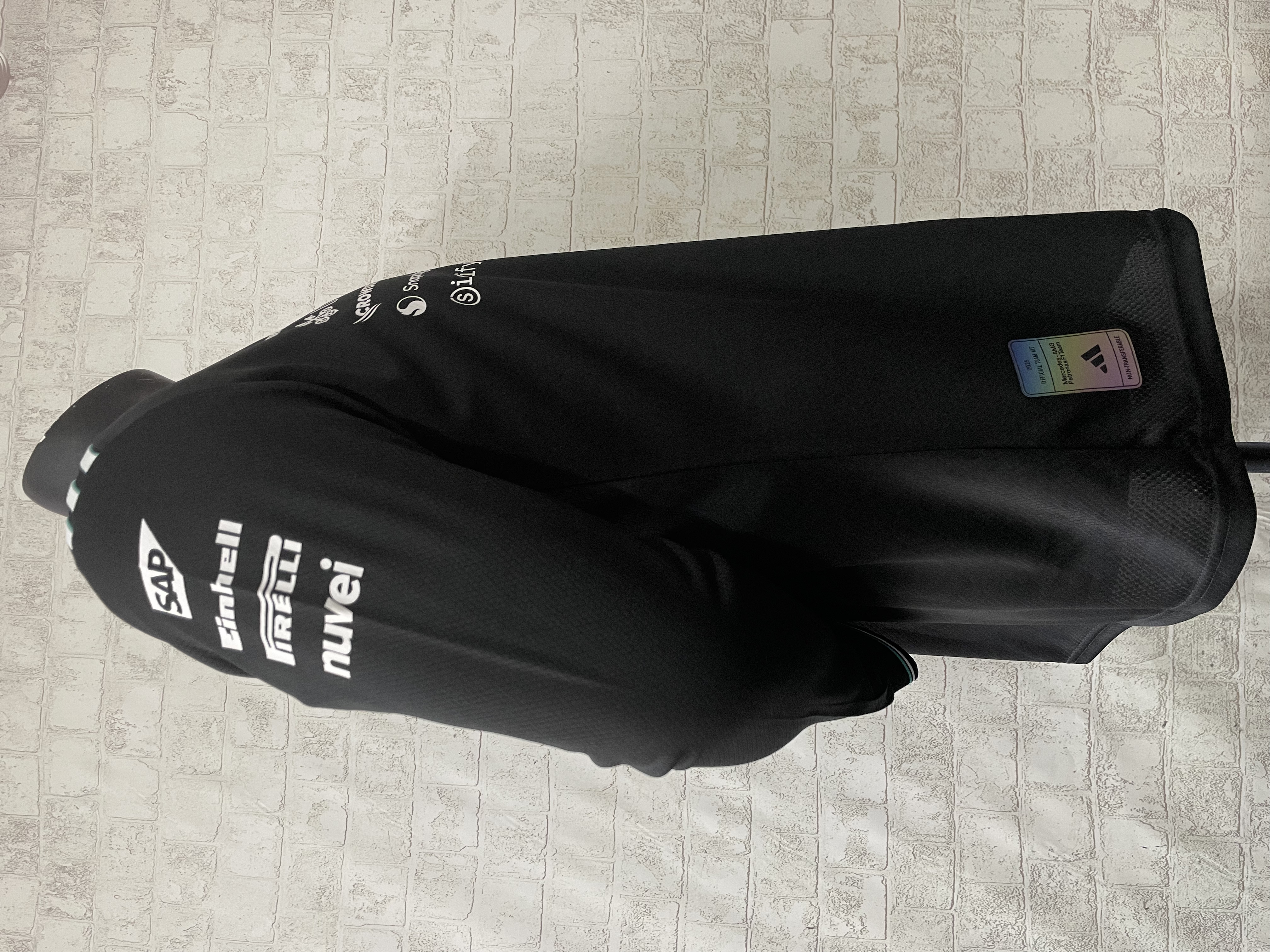 2025 Mercedes Benz F1 black jersey