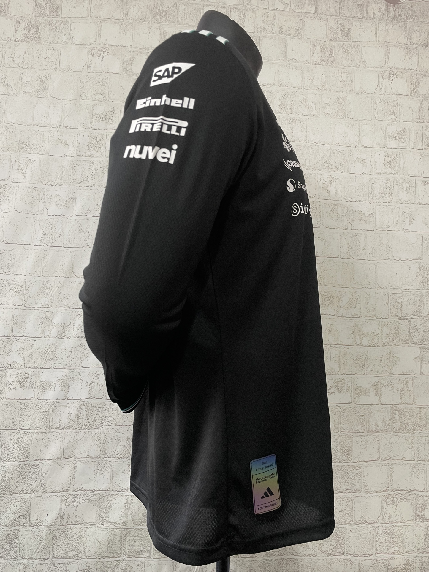 2025 Mercedes Benz F1 black jersey