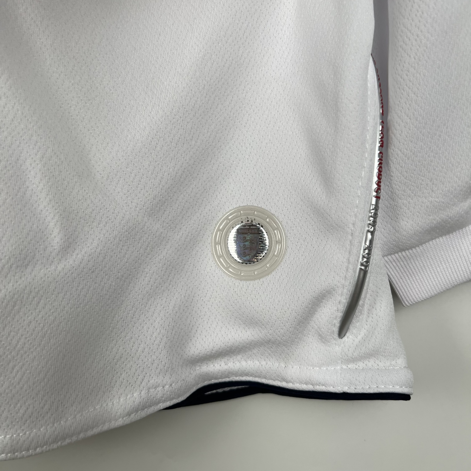 Retro Long Sleeve England 2006 Home S-XXL