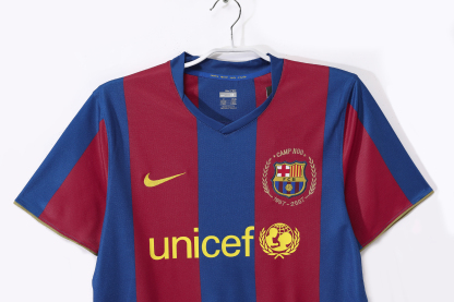 Retro 07/08 Barcelona Home Kit Size: S-XXL