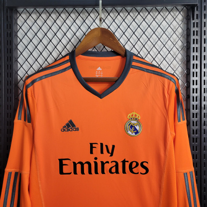 Retro 13-14 Long Sleeves Real Madrid 2 away size S-XXL