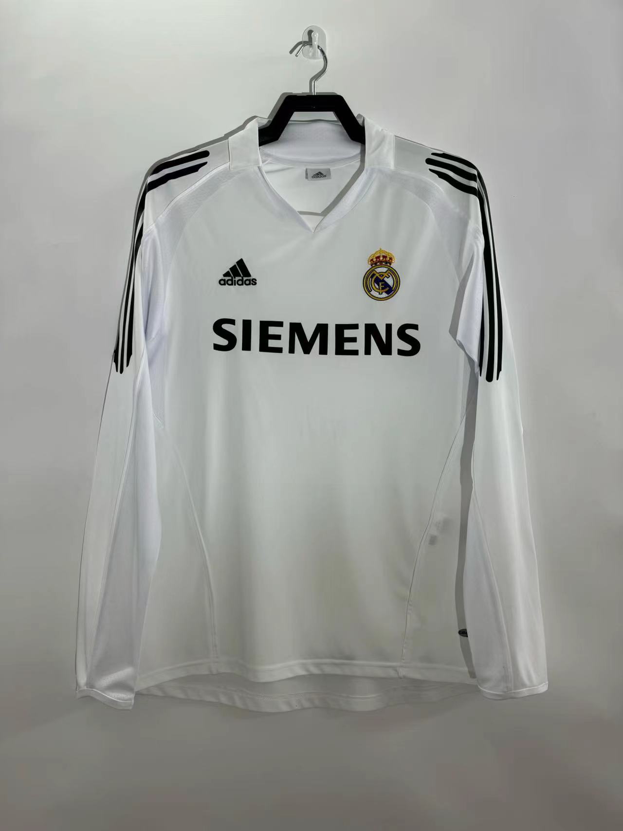 Retro re@l Medrid 05/06 home long sleeve S-XXL